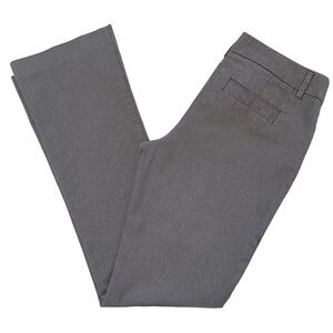 Express Classic black and white dotted cotton blend Columnist Trousers Sz: 8 P